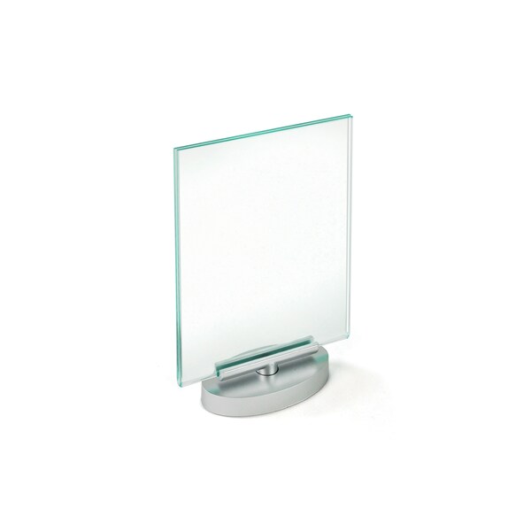 Two-Sided Revolving Acrylic Sign Holder Frame 5"W X 7"H, PK2